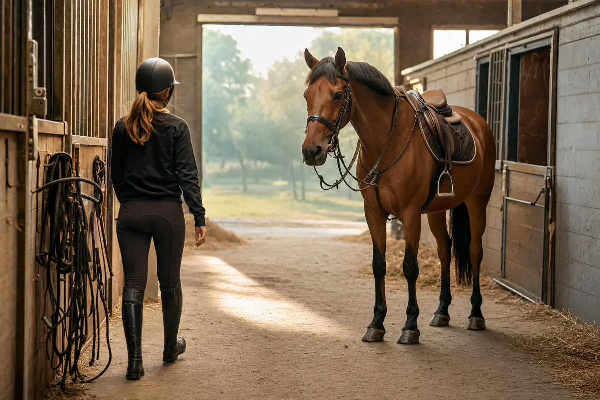 Premier cours d'équitation : à quoi s'attendre